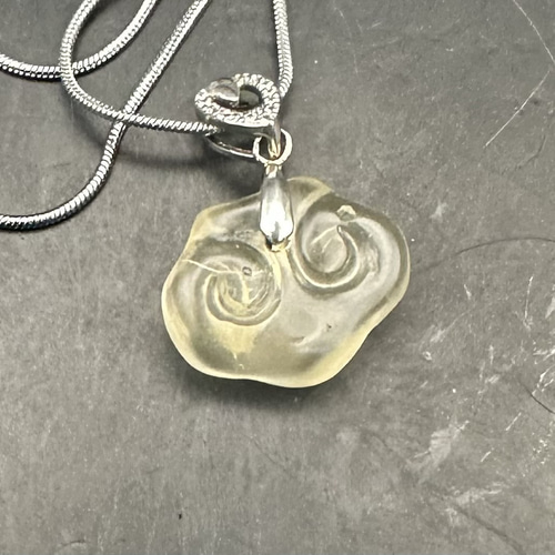 2026.1.11.黄水晶玉如意　新潟産高純シトリン 2026.1.11.黄水晶玉如意 新潟産高純シトリン ネックレス・ペンダント