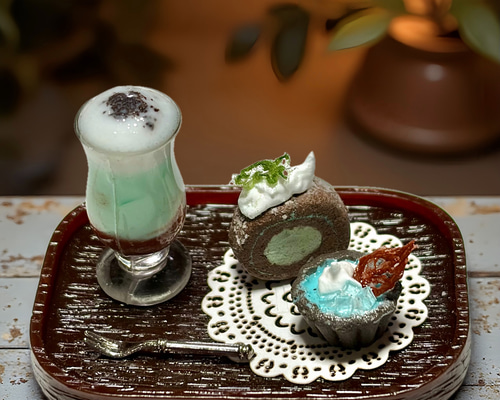 ミニチュアチョコのケーキセット ミニチュアチョコのケーキセット b2a7cdc5ee1ea79fd2832d6ce8294c