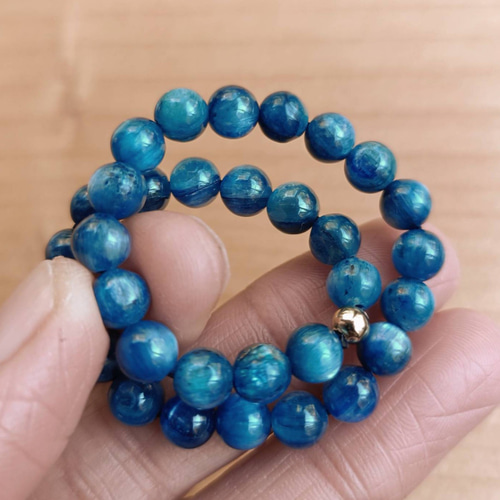 家宝レベル　キャッツアイブルーグリーンカイヤナイトブレスレット　5 家宝レベルキャッツアイブルーグリーンカイヤナイトブレスレット5