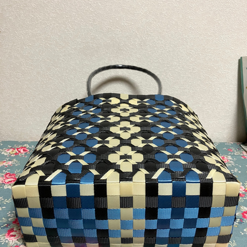 ppバンドMサイズプラカゴ ハンドメイド かごバッグ 幸 通販 20308412
