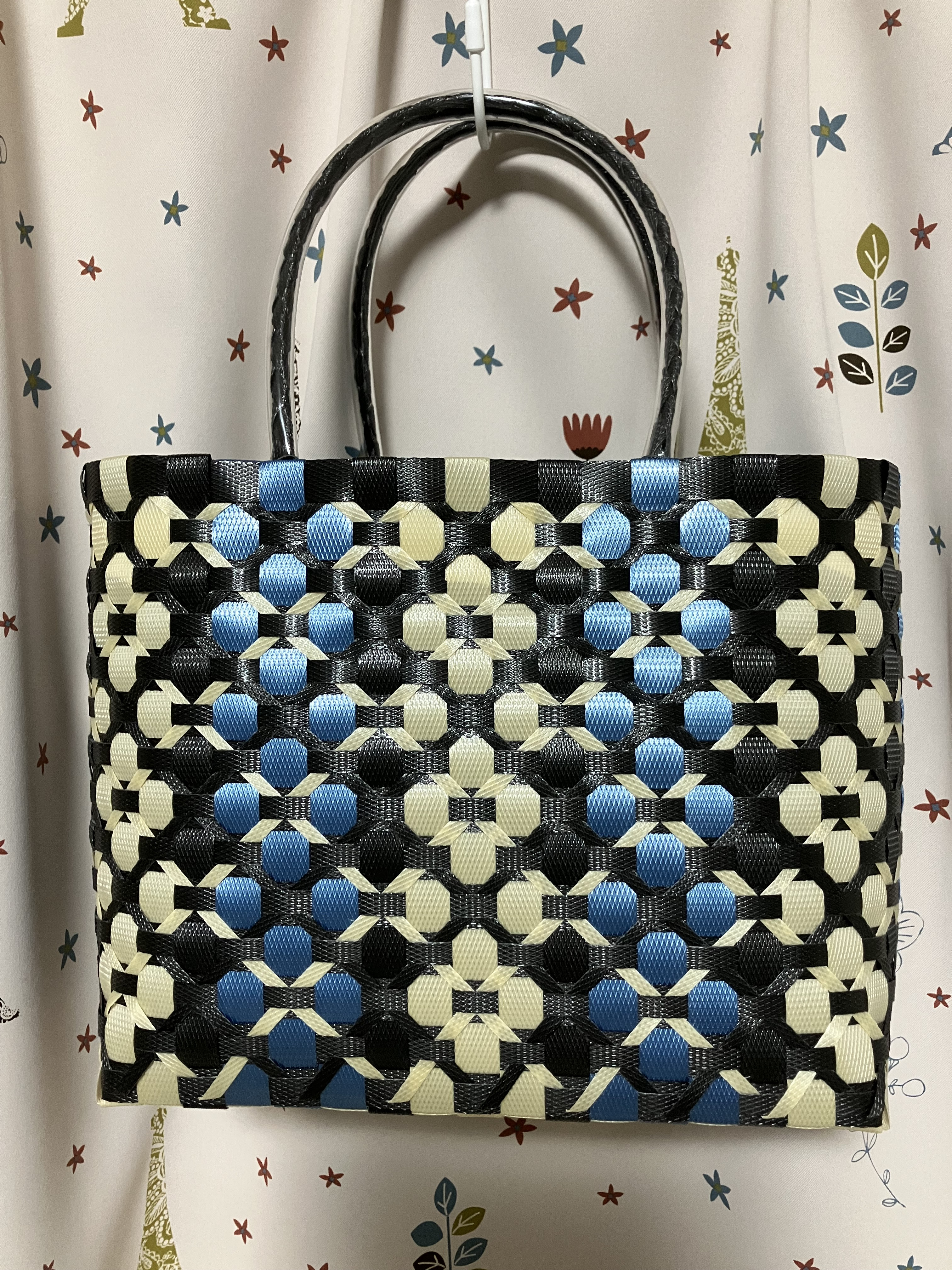 プラカゴバッグ　ハンドメイド ppバンド プラカゴSサイズハンドメイド かごバッグ 幸 通販 20251714