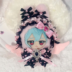 推し活 ふわふわぬい服 ぬい用 10cm用 ピンク ① その他雑貨 ヤヤ