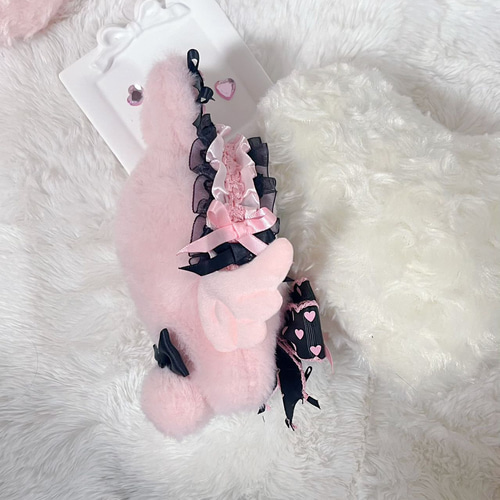 推し活 ふわふわぬい服 ぬい用 10cm用 ピンク ① その他雑貨 ヤヤ