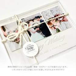 アクリルフォトプレート｜誕生日｜還暦祝い｜記念写真｜お宮参り｜ギフト｜プレゼント｜写真入り｜オーダー製｜スタンド付き 8枚目の画像