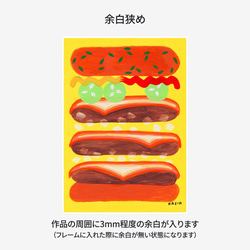 アートポスター｜The Divine Cheese Burger｜インテリア 3枚目の画像
