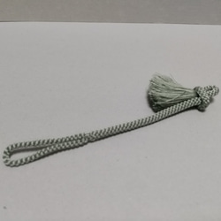 懐中時計の紐 青磁色2　9.5cm No.32/100 4枚目の画像