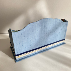 レターラック、ウィリアムモリス、マガジンラック、リモコン、カルトナージュ 4枚目の画像