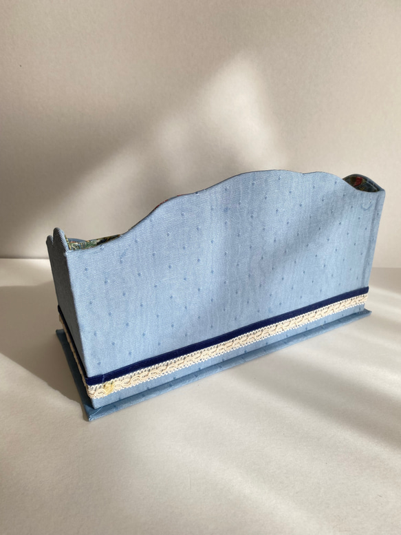 レターラック、ウィリアムモリス、マガジンラック、リモコン、カルトナージュ 4枚目の画像