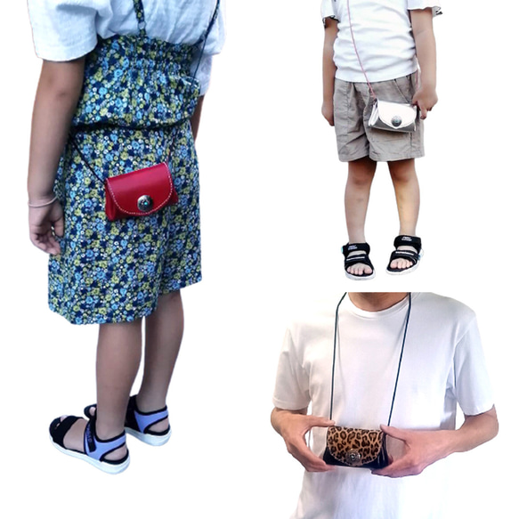 本革レザーミニウォレットミニ財布青色かわいい小さいレディース財布コンパクトハンドメイドレザークラフト 12枚目の画像