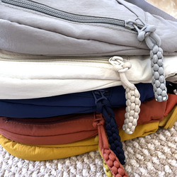 レディース ファッショナブル ナイロンバッグ 学生用 授業用 斜めがけ 大容量 ショルダーバッグ  旅行用 餃子バッグ 18枚目の画像