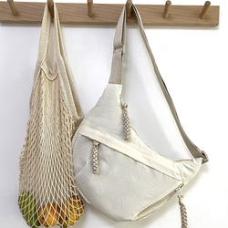 レディース ファッショナブル ナイロンバッグ 学生用 授業用 斜めがけ 大容量 ショルダーバッグ  旅行用 餃子バッグ 7枚目の画像