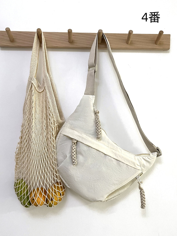 レディース ファッショナブル ナイロンバッグ 学生用 授業用 斜めがけ 大容量 ショルダーバッグ  旅行用 餃子バッグ 7枚目の画像