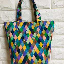 ❤️大人気新柄yukiemonお好きな生地でトートバッグ作成致します