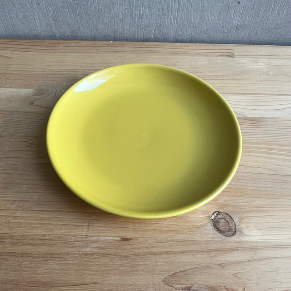波佐見焼 Common プレート 150mm イエロー 西海陶器 取り皿 ケーキ皿