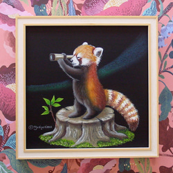 猫のアクリルガッシュ画7 絵画 001roadstar 通販 1929665｜Creema