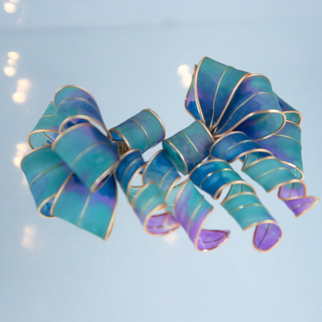 British Green Ribbon　耳飾り 17,280円