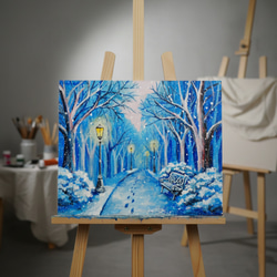 油絵 絵画 【冬の森の満月】 油絵 絵画 【冬の森の満月】 油絵 絵画 【冬の森の満月】 油絵 絵画 【