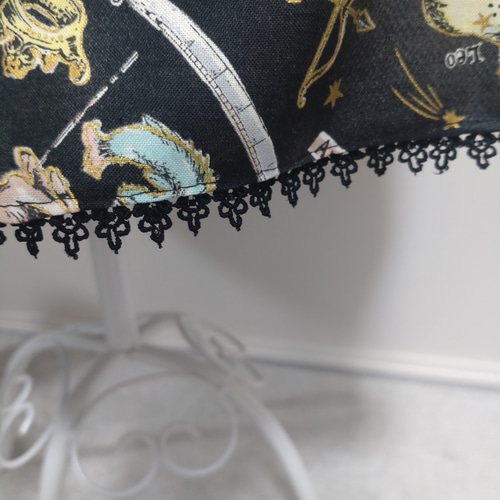 星座柄 ワンピース【出品限り】 フレアスカート ようか＠オーダ製作  