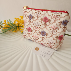 20㌢】魅せたいインド刺繍のBOXポーチ メリーゴーランド4種 ポーチ