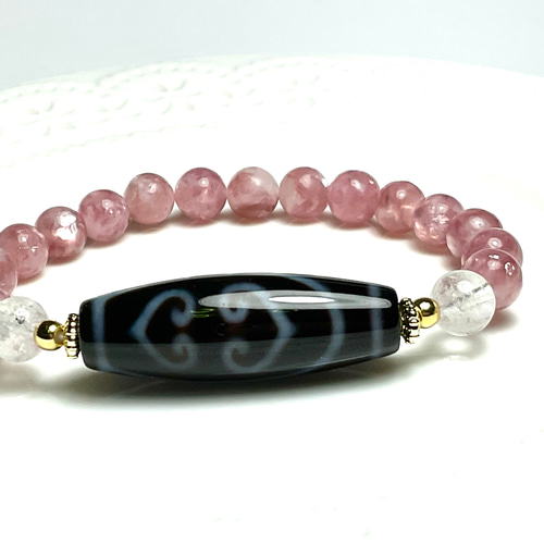 特殊宝瓶天珠 アイアンスギライト ブレスレット 特殊宝瓶天珠 アイアンスギライト ブレスレット ブラックアイアン