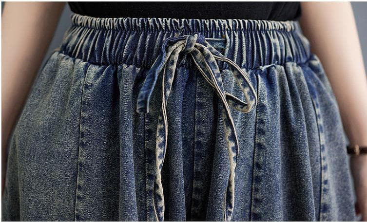 新品 大きいサイズ　ウォッシュ加工 ゆったり デニムパンツ ジーンズ秋冬3L