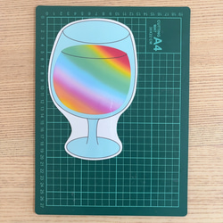 ミックスジュース　ラミネートシアター　完成品 4枚目の画像