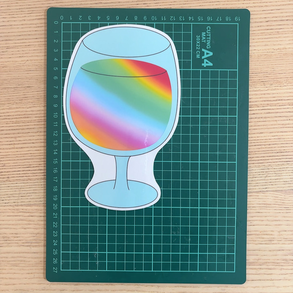 ミックスジュース　ラミネートシアター　完成品 4枚目の画像