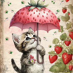 オリジナル 生地 ブロックデザイン ハンドメイド素材 パネル生地 猫