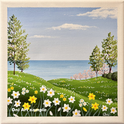 アクリル画　風景　1008 アクリル画 風景 1008 アクリル画 風景 1008 アクリル画 風景 1008 Eng