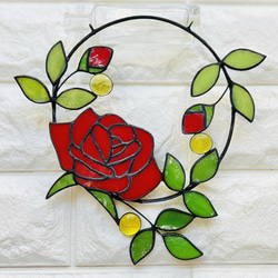 ステンドグラス】イースターバニーのオーナメント その他インテリア