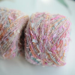 引きそろえ糸 ひらひら紺 毛糸 染めいと 通販 17500652｜Creema