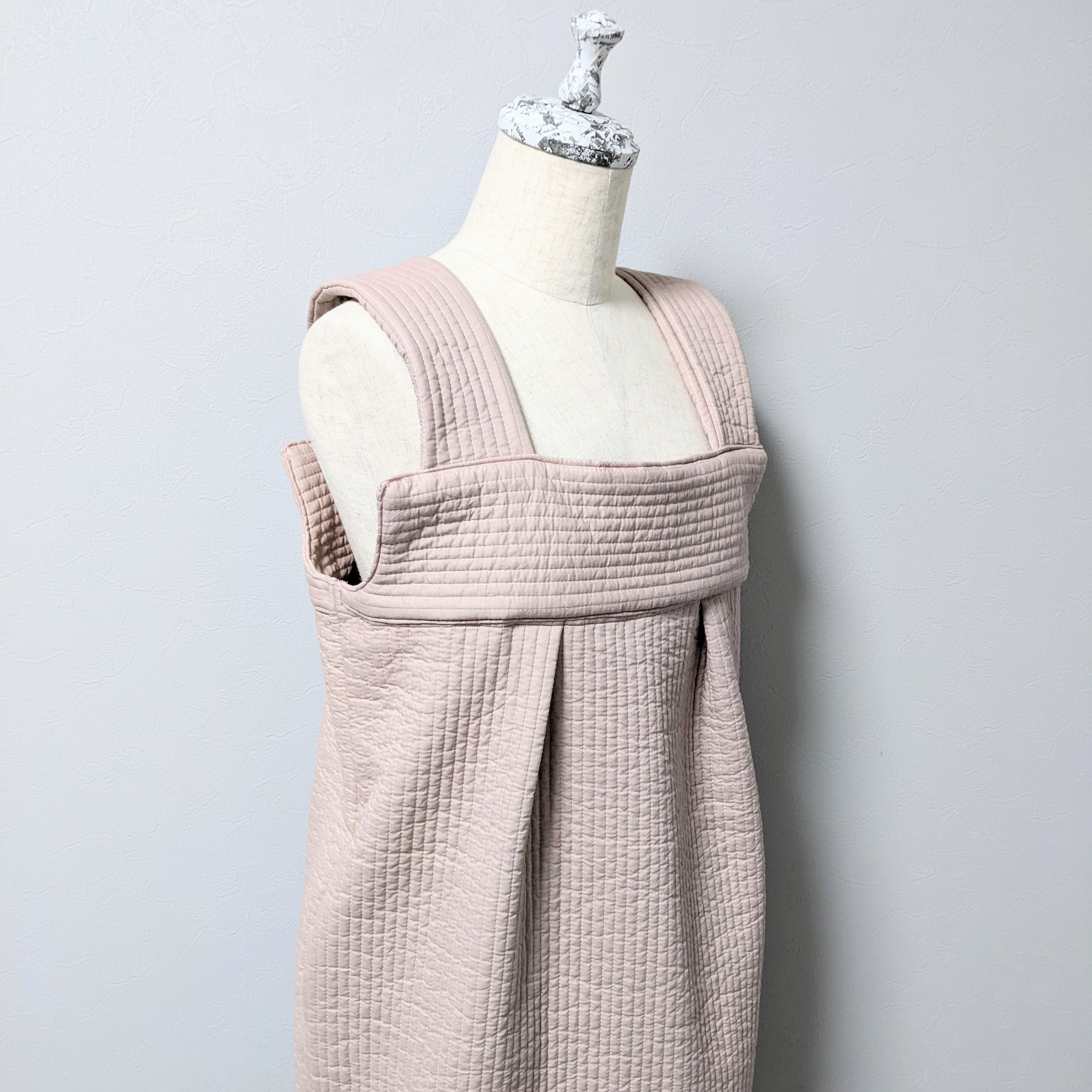 キルティングジャンパースカート