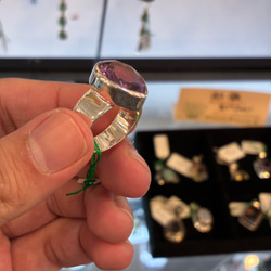 シルバーリング リング 15号 シトリン アメジスト ガーネット 天然石