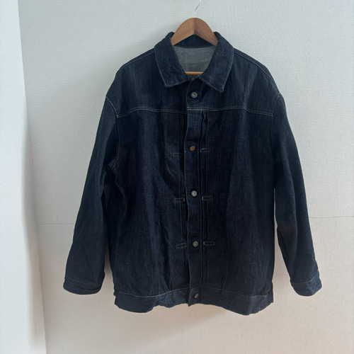 日本製 岡山デニム✖︎セルビッジ デニムジャケット Gジャン 岡山