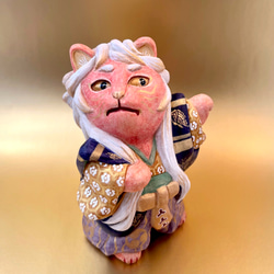 受注制作】福助さん お福さんセット 大サイズ 縁起物 その他置物