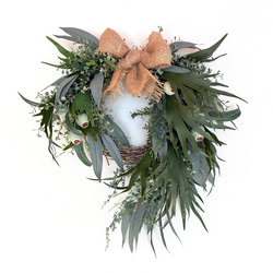 クリスマスのフライングリース リース irodori0012 通販 16560612