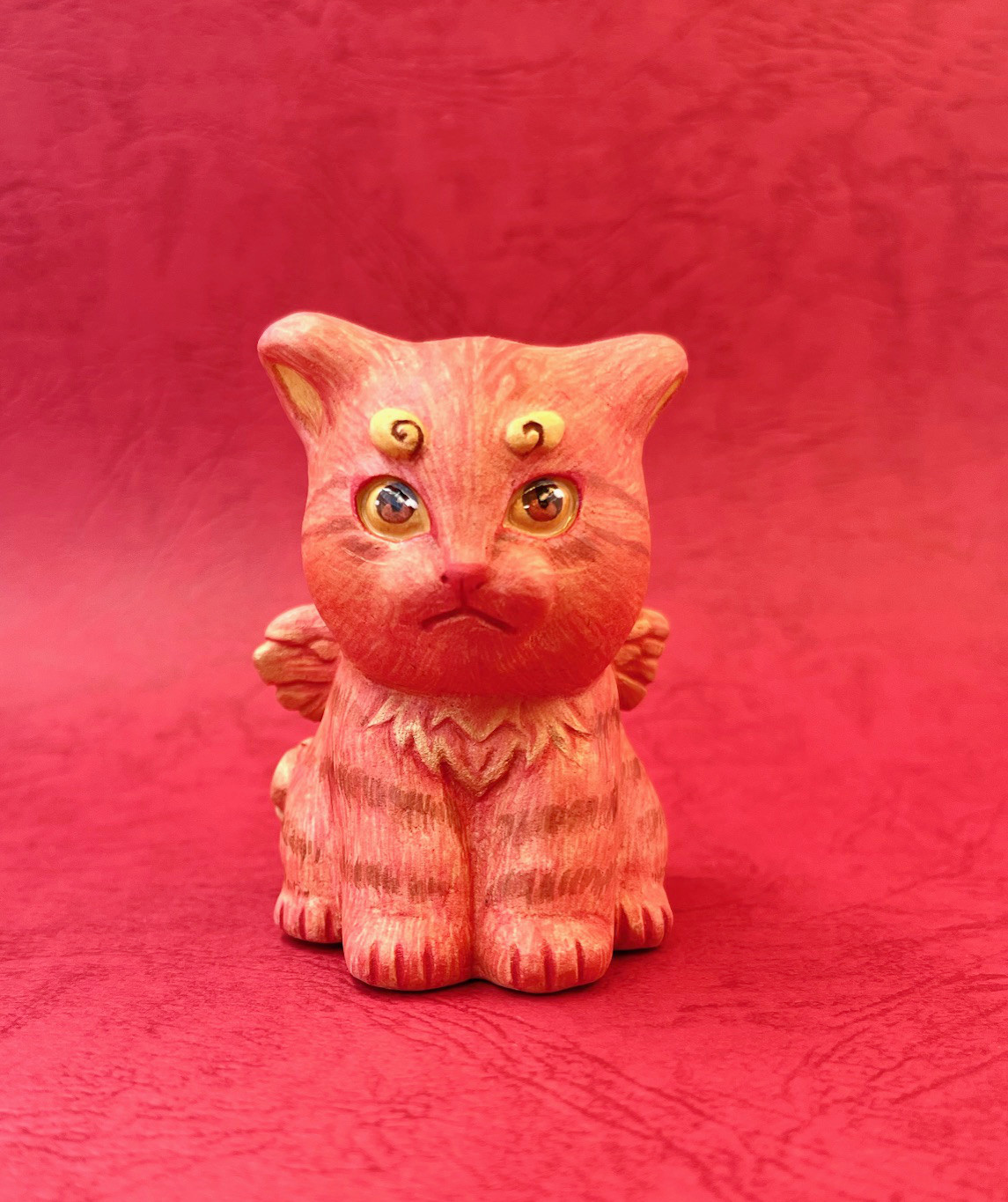 五色猫　赤猫【一点物】