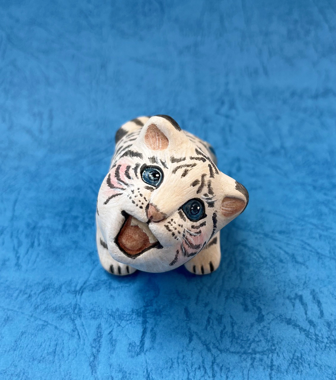 五色猫　白猫【一点物】