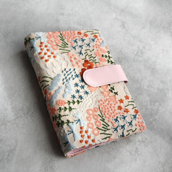 ミナペルホネン タンバリンの通帳ケース マルチケース ファブリック