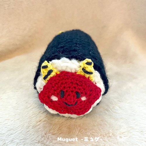 節分】かわいい鬼の恵方巻き＊赤鬼 青鬼 節分 恵方巻き ベビー キッズ