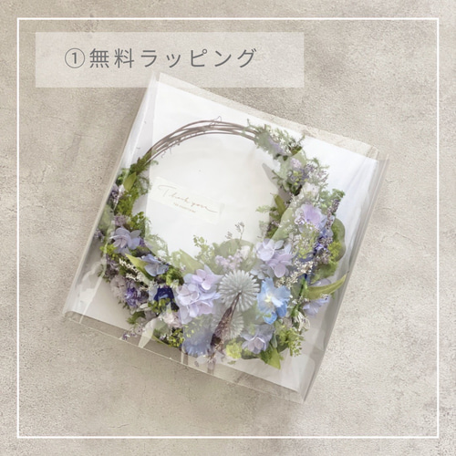 予約販売】 ミモザ ＊ ナチュラル三日月リース M /mimosa / ミモザの日