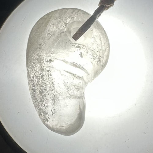 2026.1.13 地産虹彩水晶勾玉 新潟産天然水晶 ネックレス・ペンダント