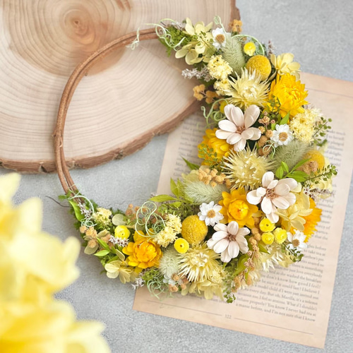 ミモザ ドライフラワー リース」の人気商品一覧 | 安い商品を通販