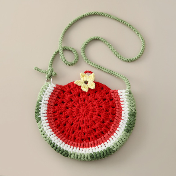 手作り 毛糸 刺繍 かぎ針編み ニート ショルダーバッグ スマホケース