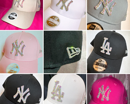 キラッキラ✨高クオリティ ジュエルキャップ ニューエラ 9FORTY