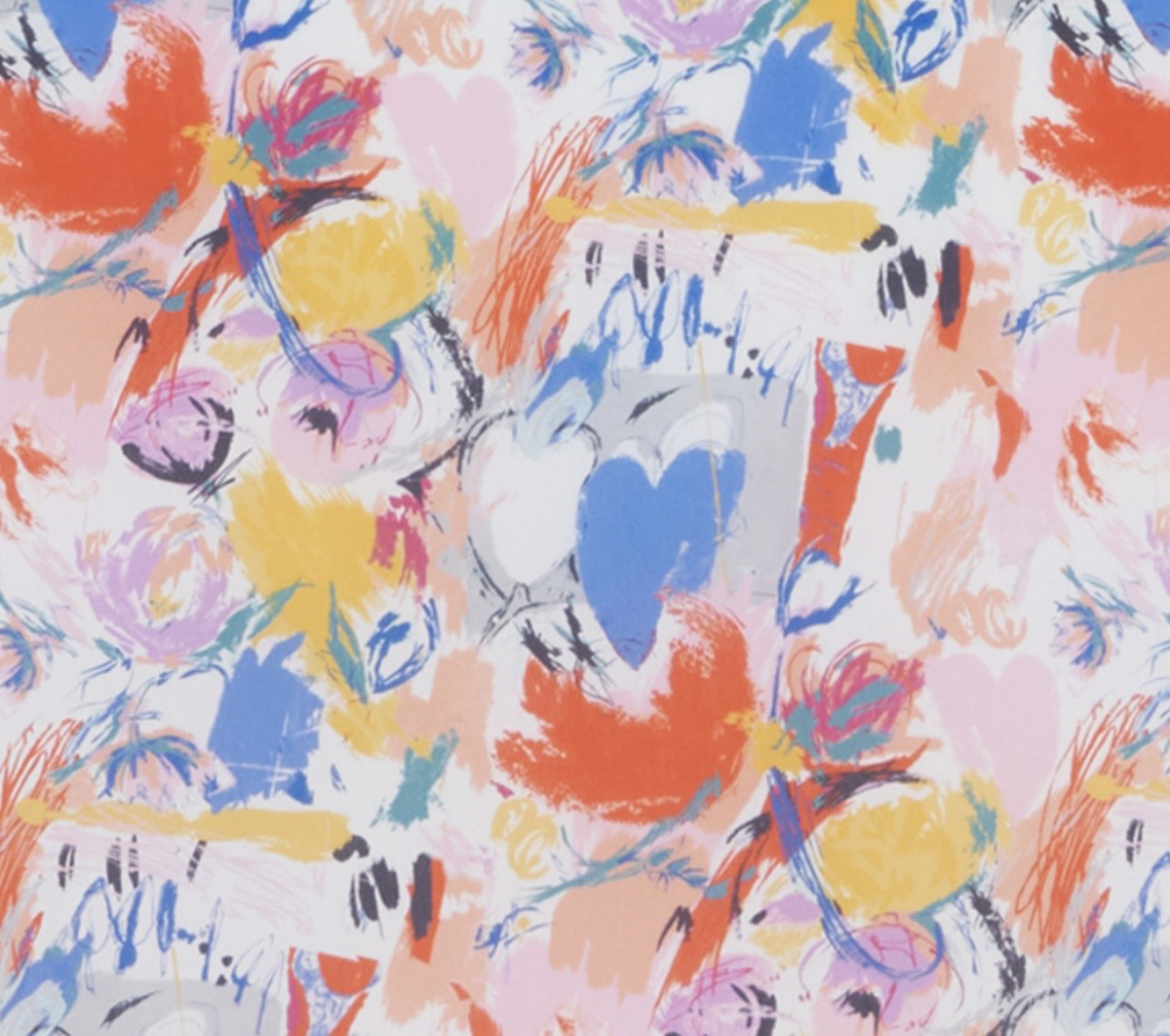 【リバティ・ラミネート】パスケース（ポケットあり）ナインエルムス　レッド