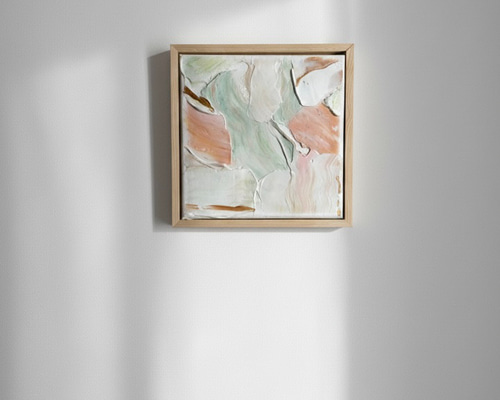 Hidamari テクスチャーアート アートパネル 額縁付き 絵画 mn_texture