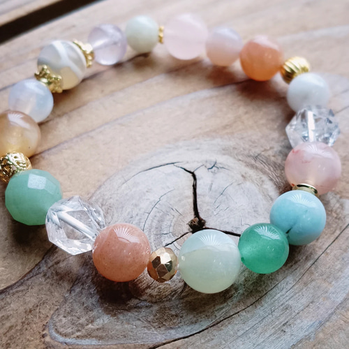 ❈haru様 ご依頼品 ゴビ瑪瑙 ブレスレット ❈haru様 ご依頼品 ゴビ瑪瑙 ブレスレット ❈haru様 ご依頼品 ゴビ瑪瑙