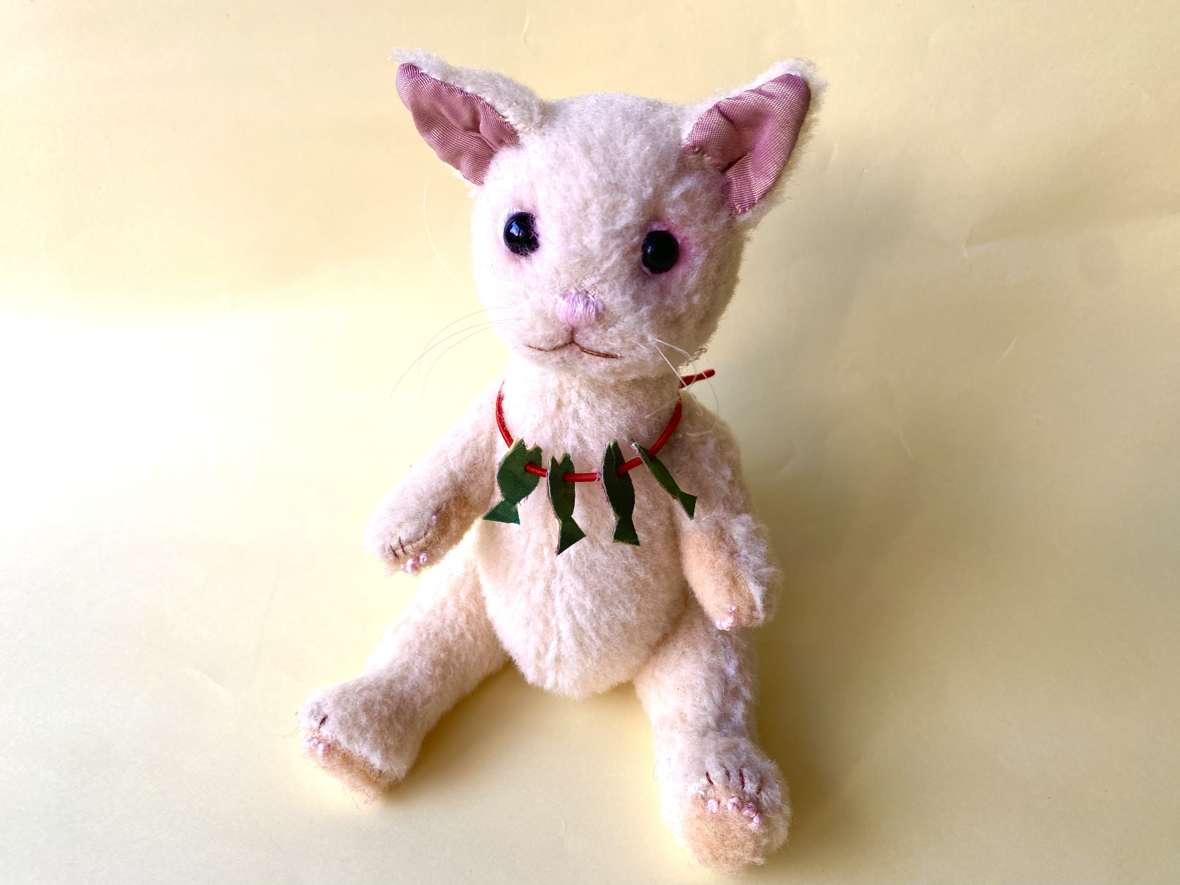 猫のみーこ(テディベア)20cm