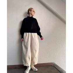 兩種顏色可選❤️選擇你的尺寸❗️寬鬆蓬鬆的馬戲褲❤️寬條燈芯絨❤️精緻休閒的版型❤️ 第9張的照片